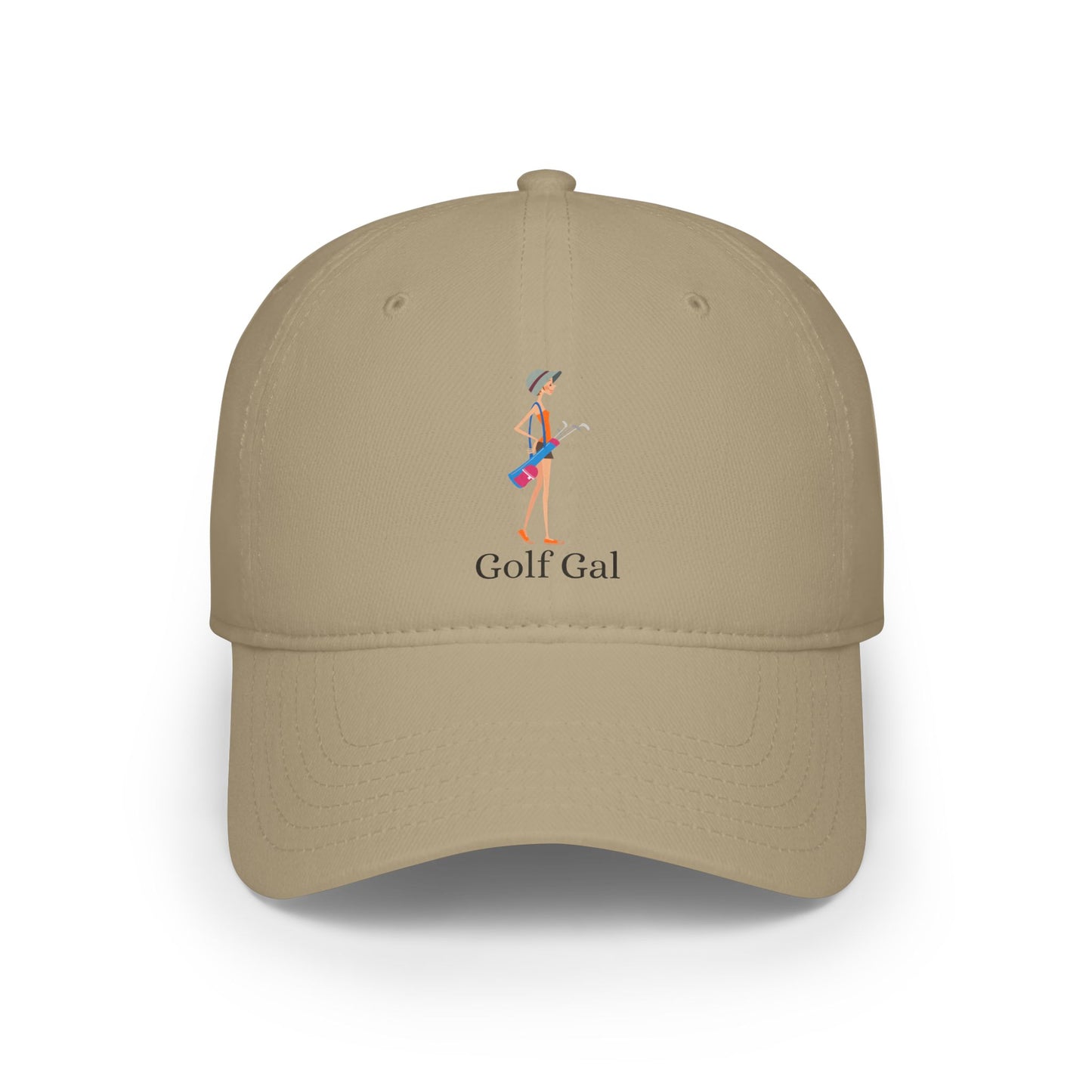 Golf Gal Low Profile Baseball Cap Poppy