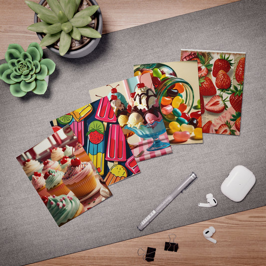 summer treats Greeting Cards (5-Pack)