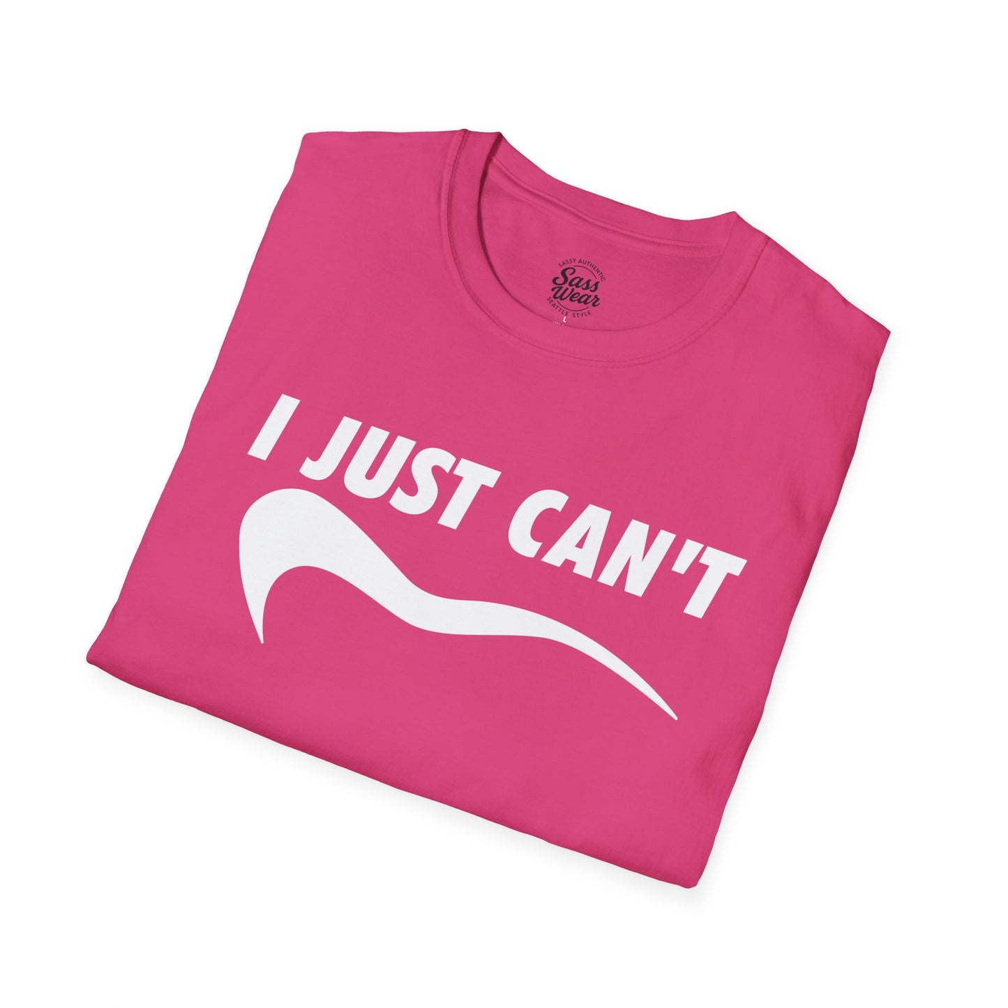 I Just Can't - Unisex Softstyle T-Shirt
