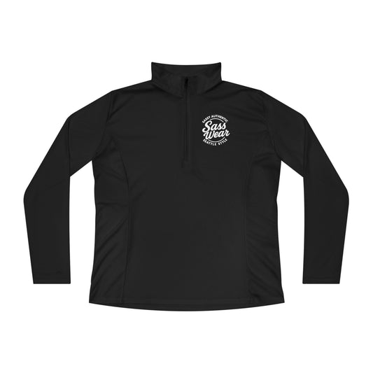 Sass Wear Ladies Quarter-Zip Pullover