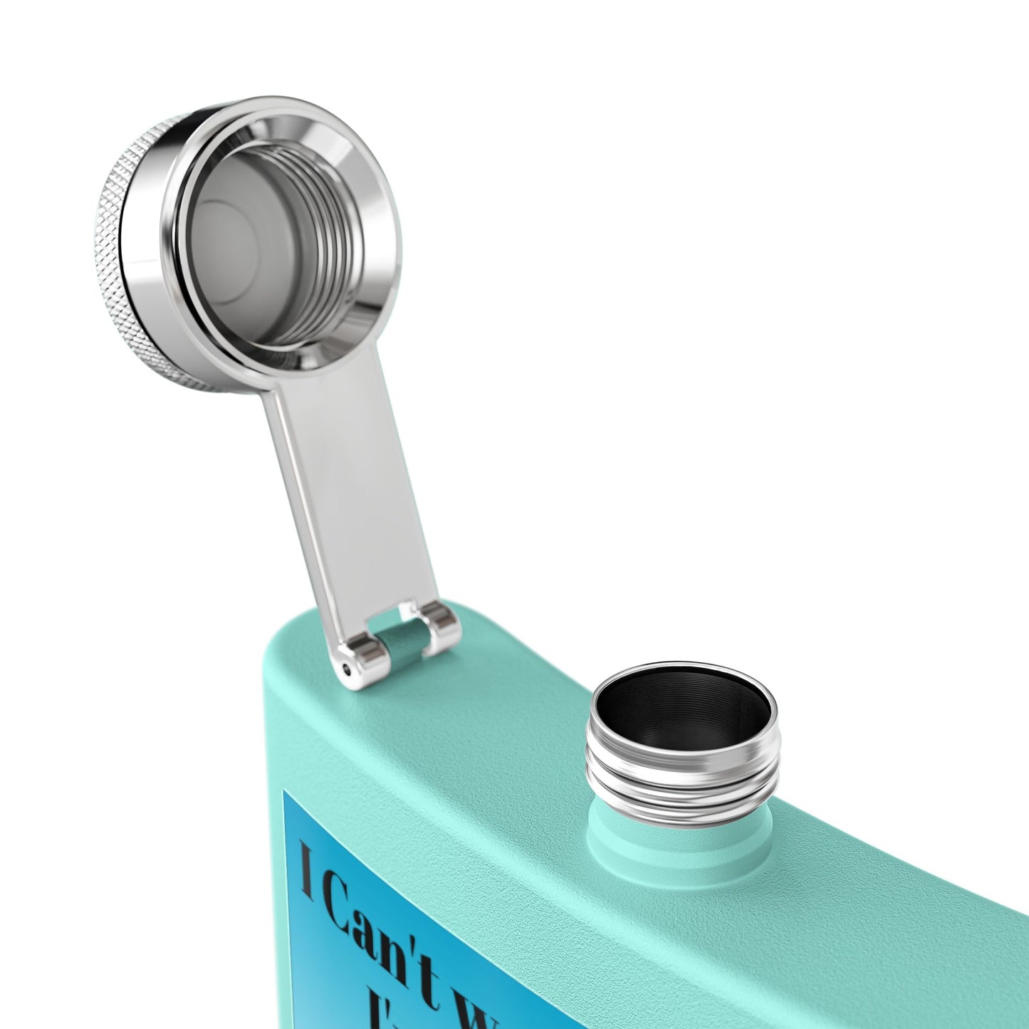 Feeling a Little Under Par Sleek Stainless Steel Flask