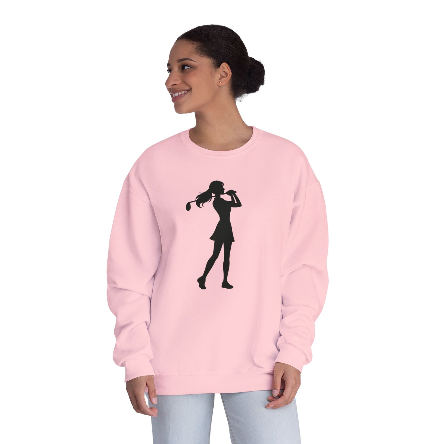 Golf Gal Silhouette Crewneck Sweatshirt