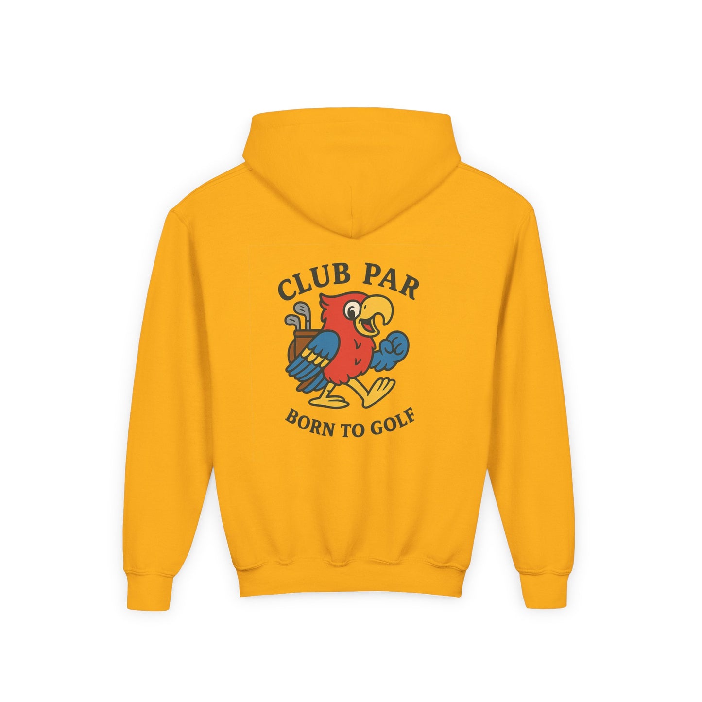Club Par Born To Golf Youth Hoodie