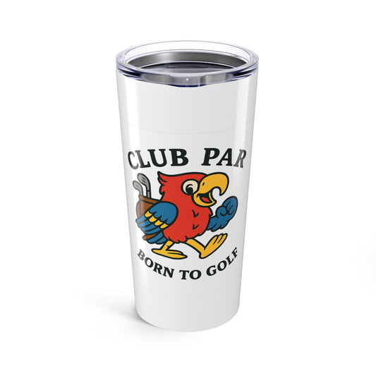 Club Par Born To Golf Tumbler 20oz