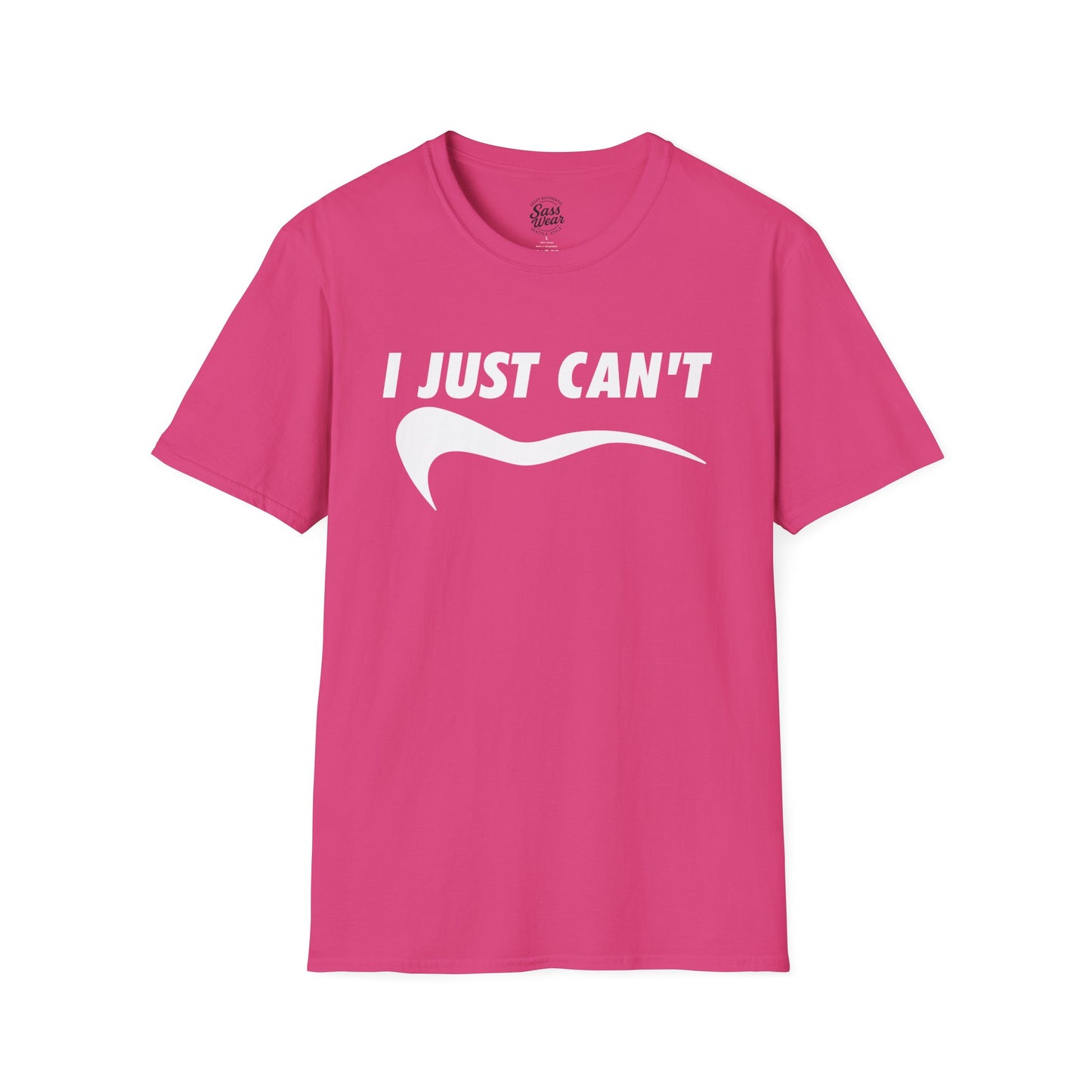 I Just Can't - Unisex Softstyle T-Shirt