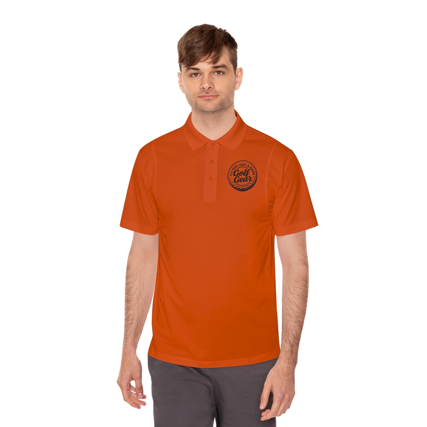 Golf Gear Swing Shank Swear Men's Polo Shirt