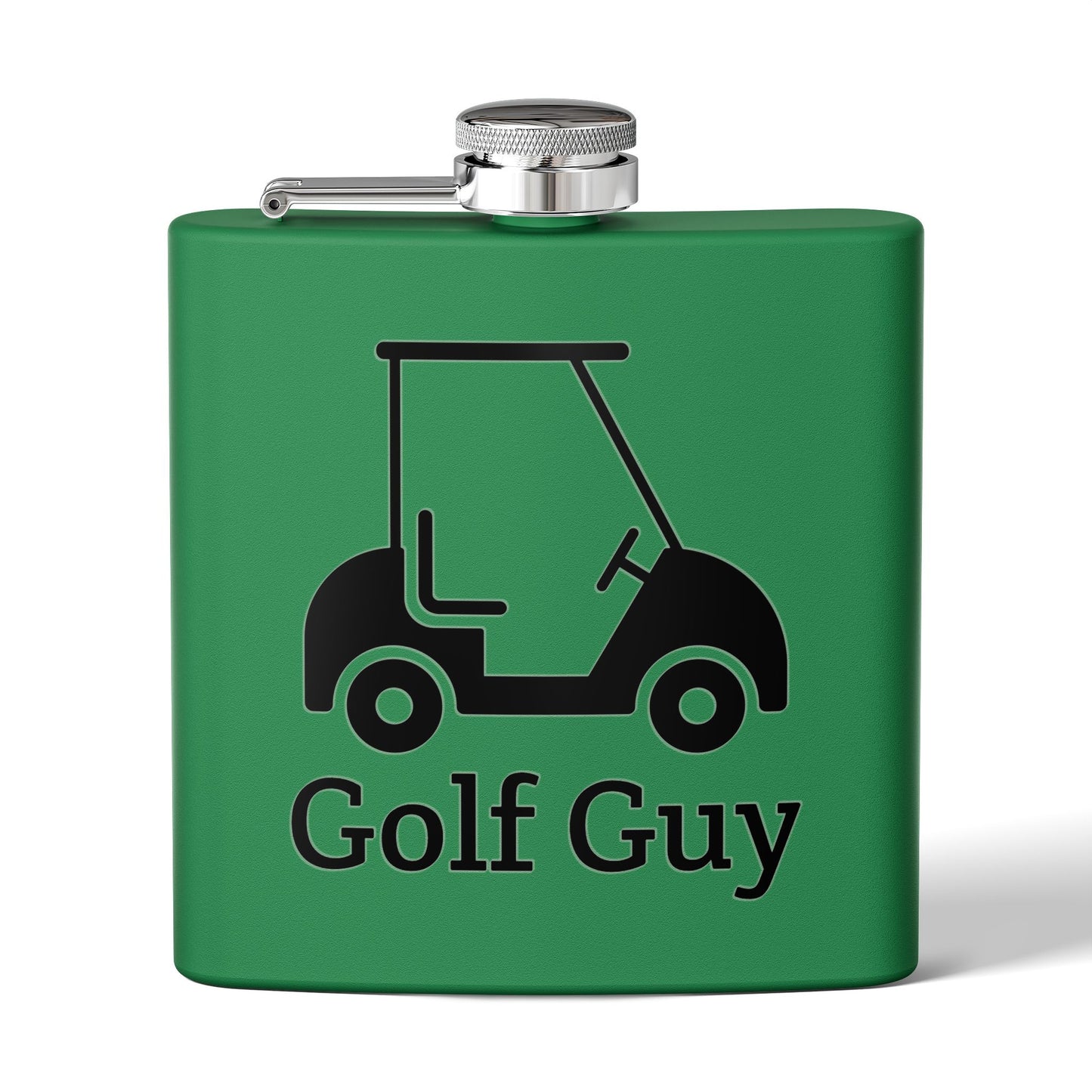 Golf guy cart Sleek Stainless Steel Flask