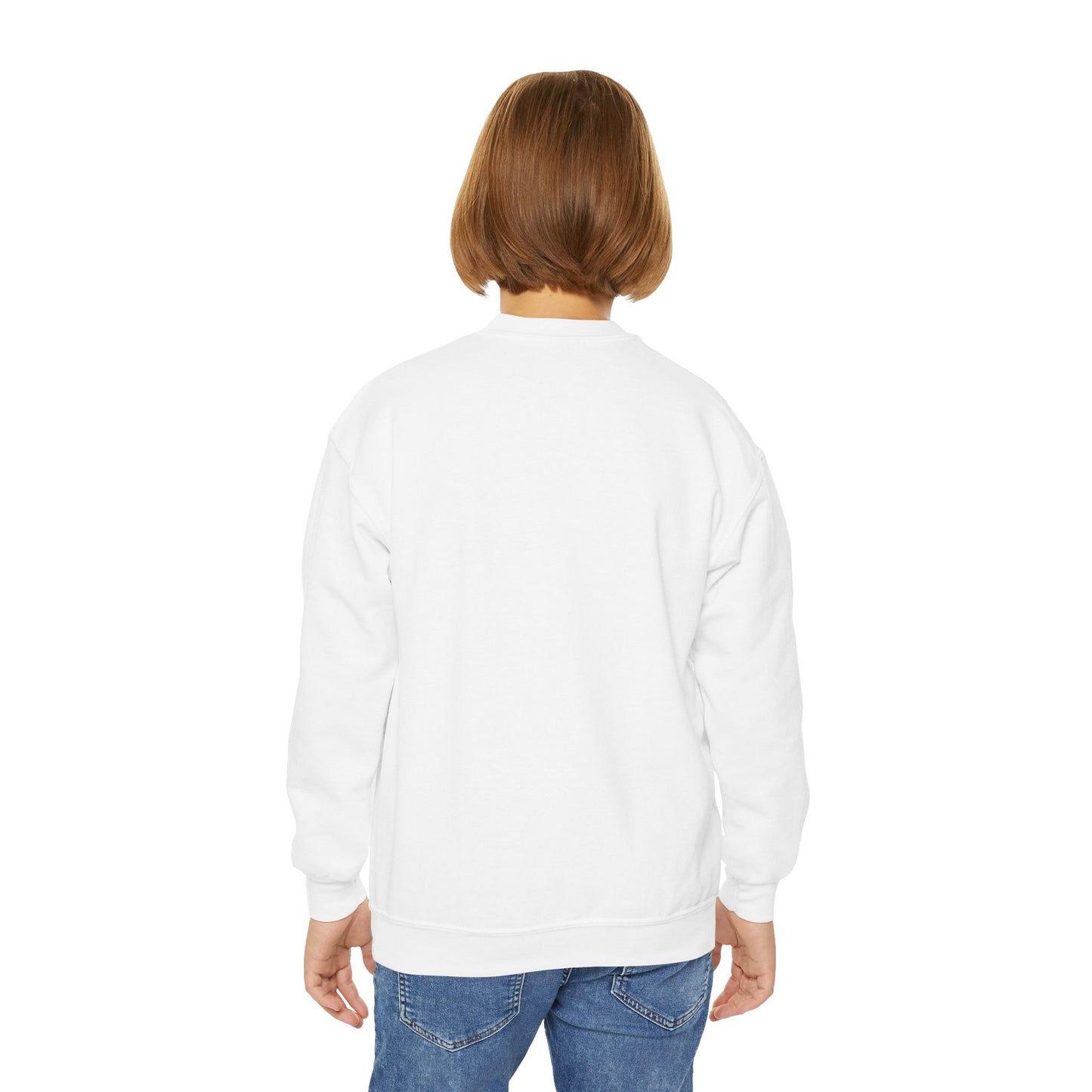 Club Eagle Golf Ball Born to Golf Youth Crewneck Sweatshirt