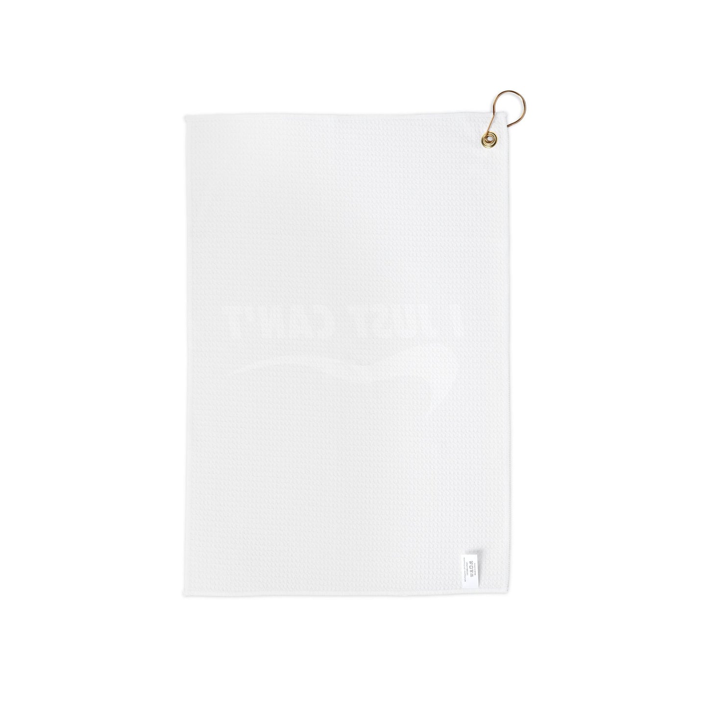 Gray I just can't Golf Towel