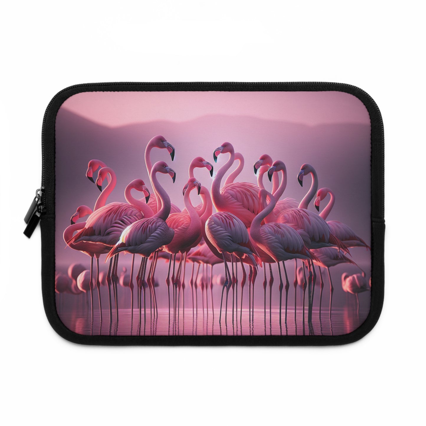 pink flamingos Laptop Sleeve