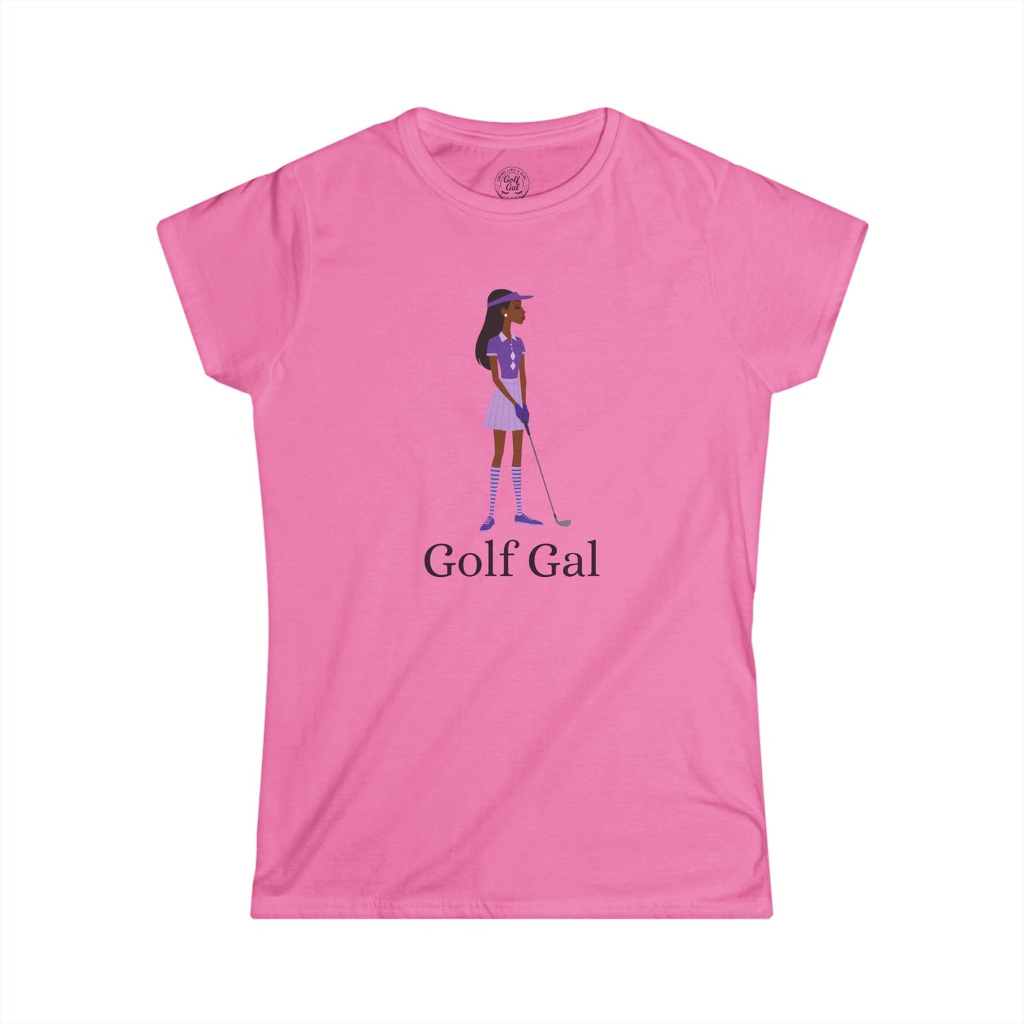 Golf Gal Women's Softstyle Tee Violet