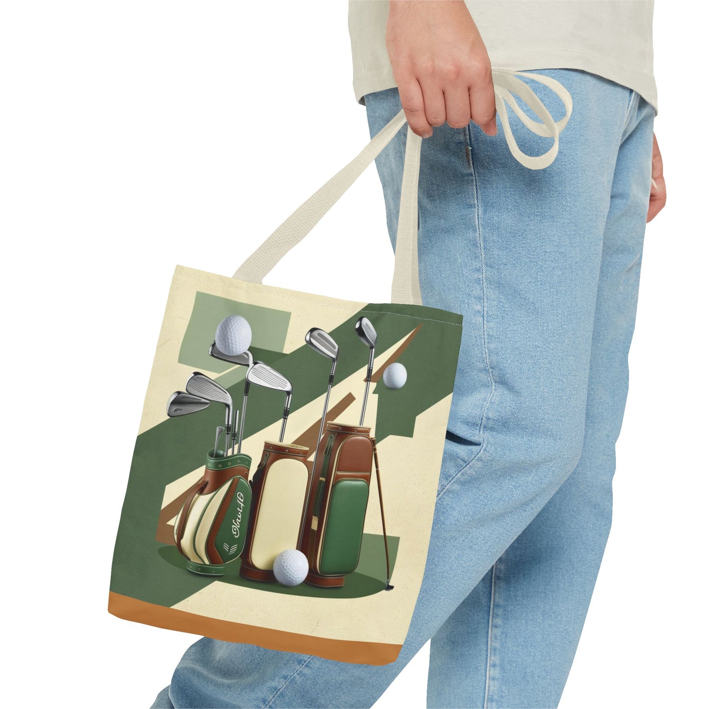 retro golf gear Tote Bag