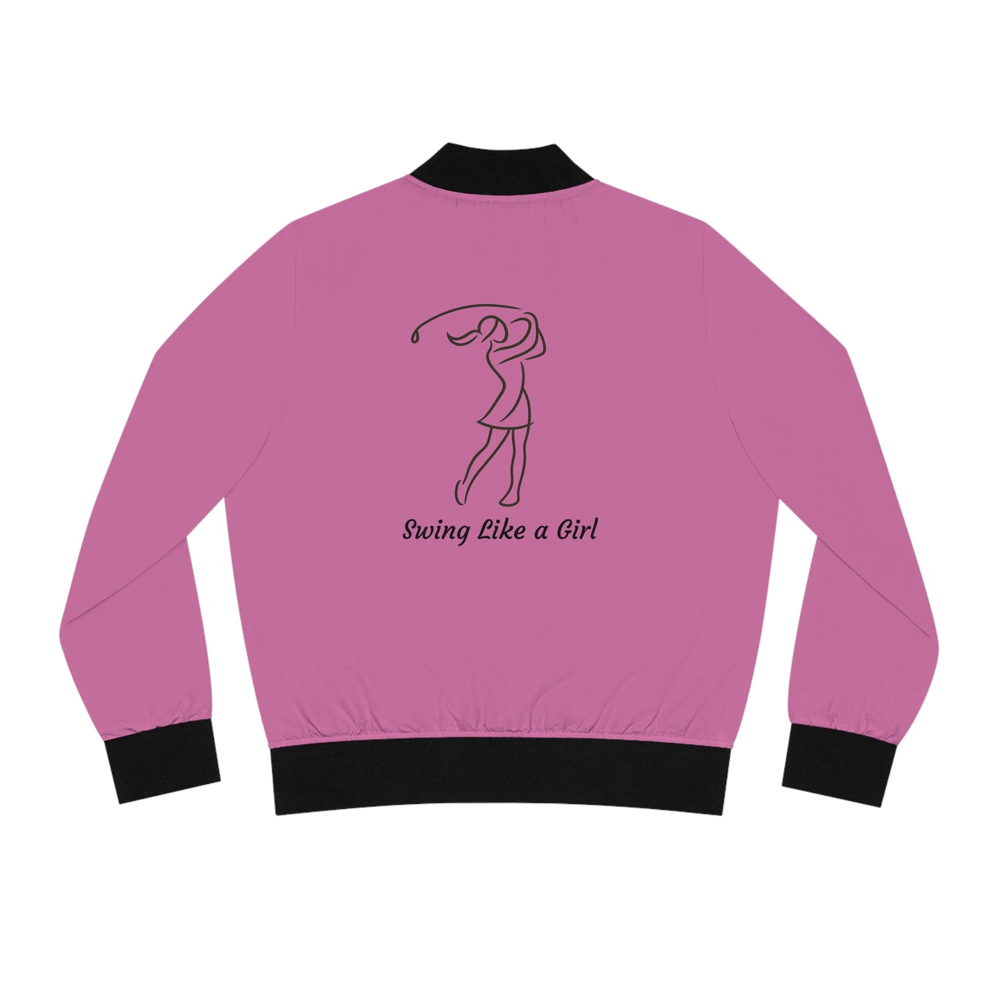Pink Women's Golf Gal Bomber Jacket