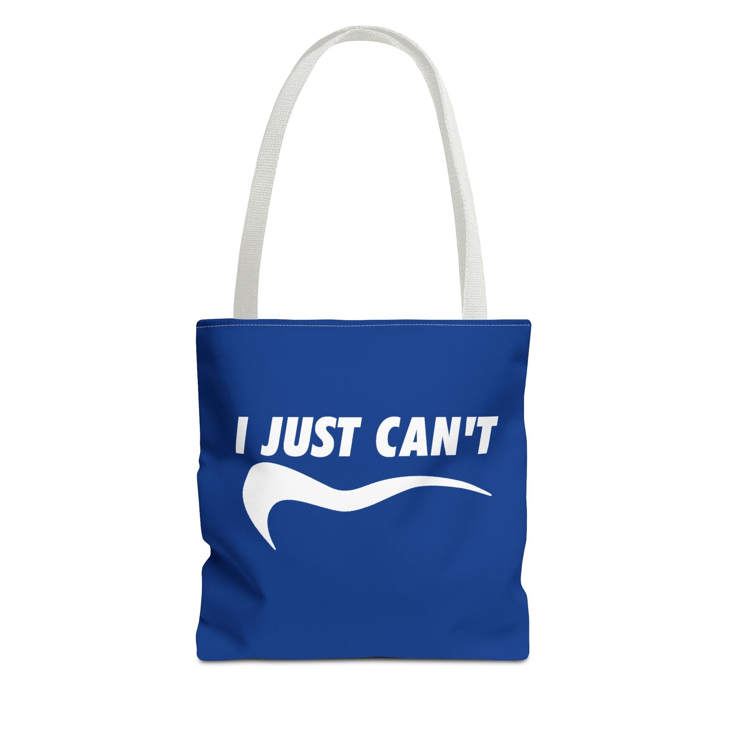 Blue I just can't Tote Bag