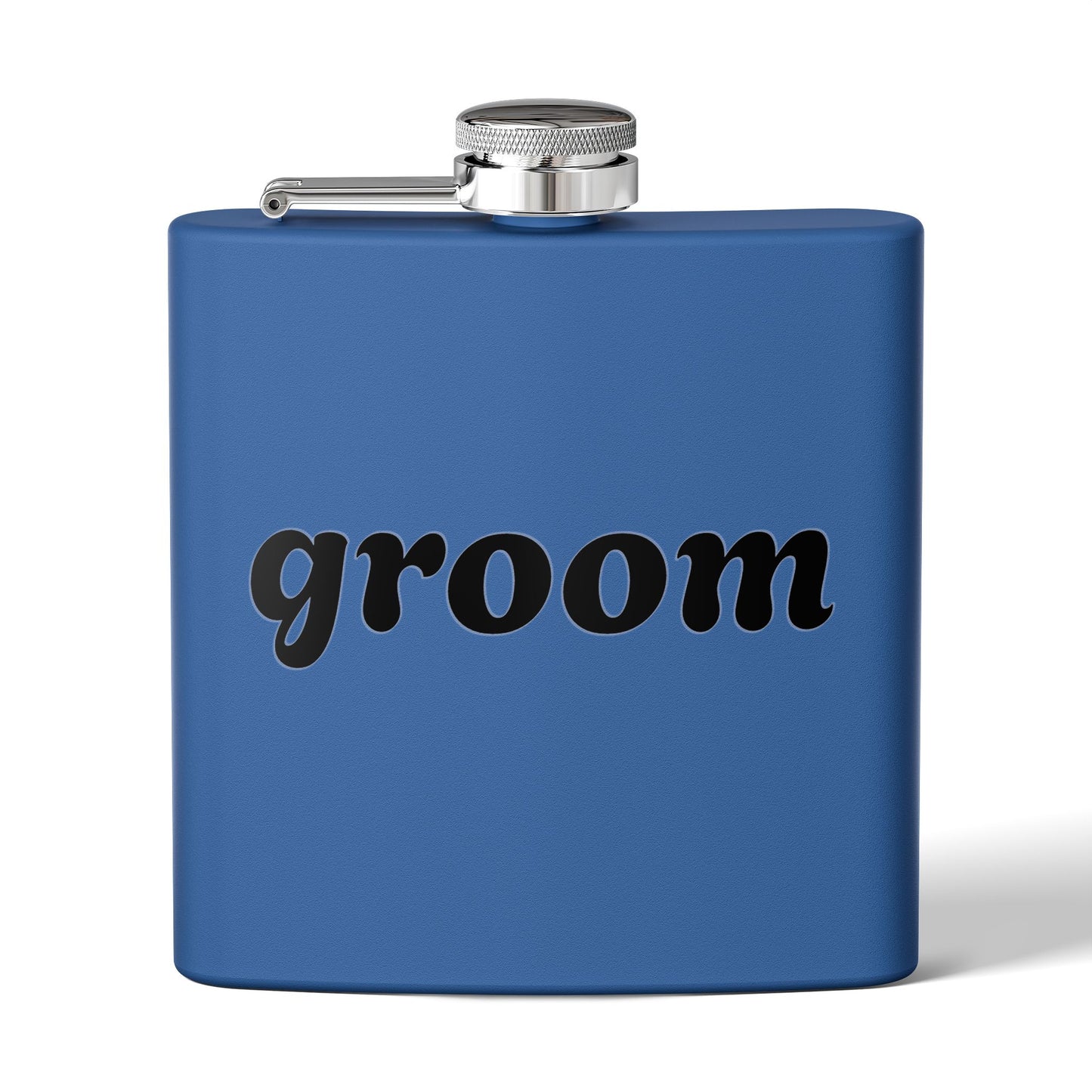 groom Sleek Stainless Steel Flask