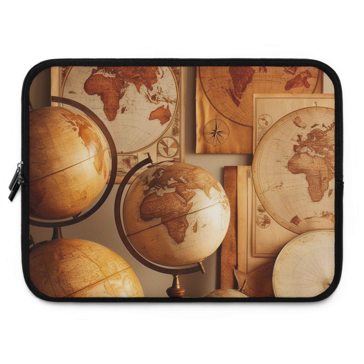 globes and maps Laptop Sleeve