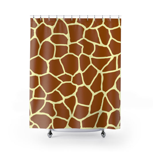 giraffe print  Shower Curtains