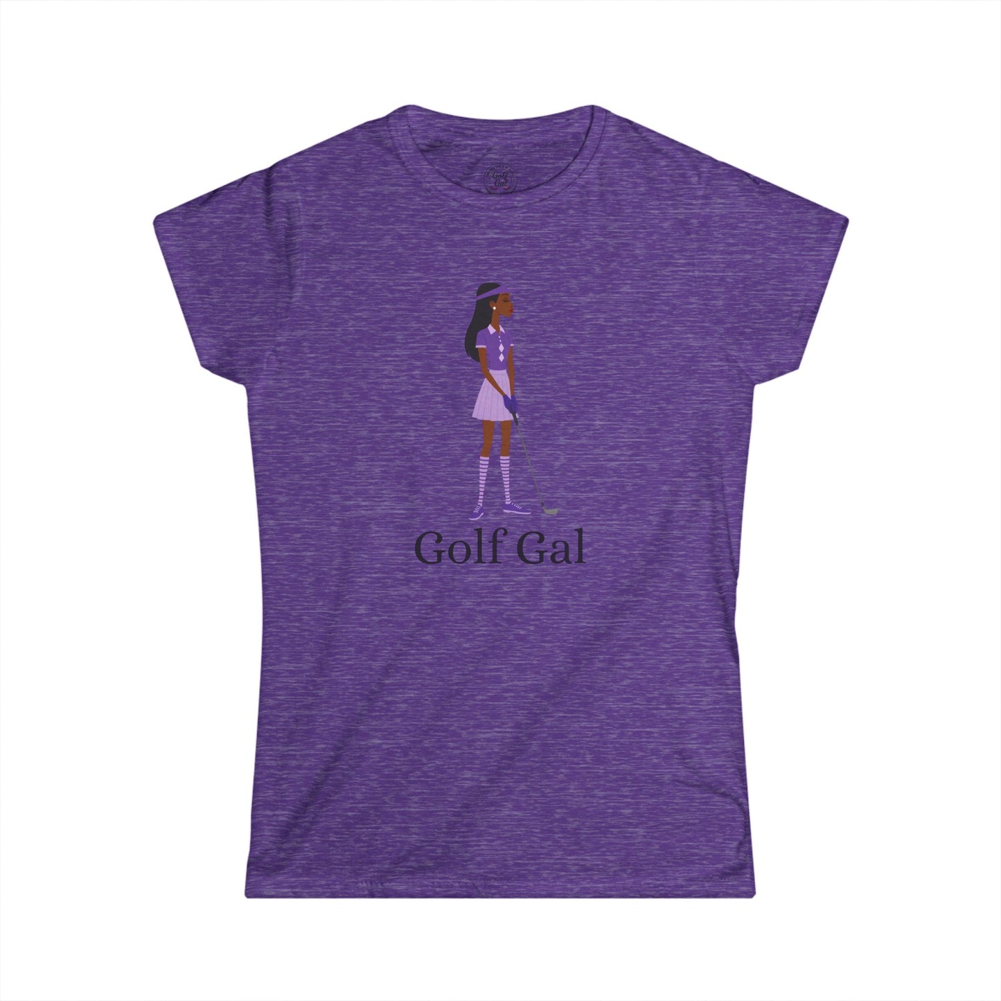 Golf Gal Women's Softstyle Tee Violet