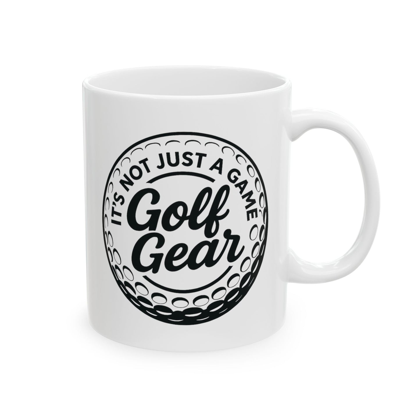 Golf Gear Ceramic Coffee Mug