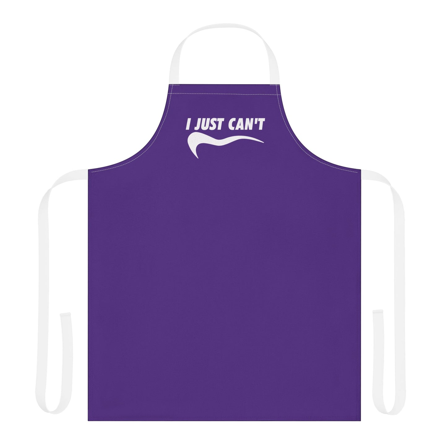 Purple I just Can't  Apron