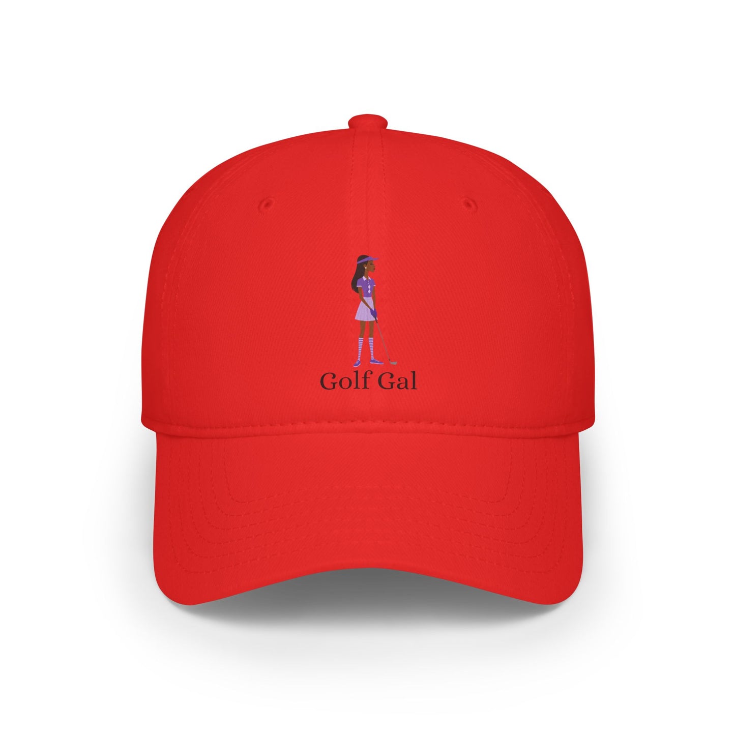 Golf Gal Low Profile Baseball Cap Violet