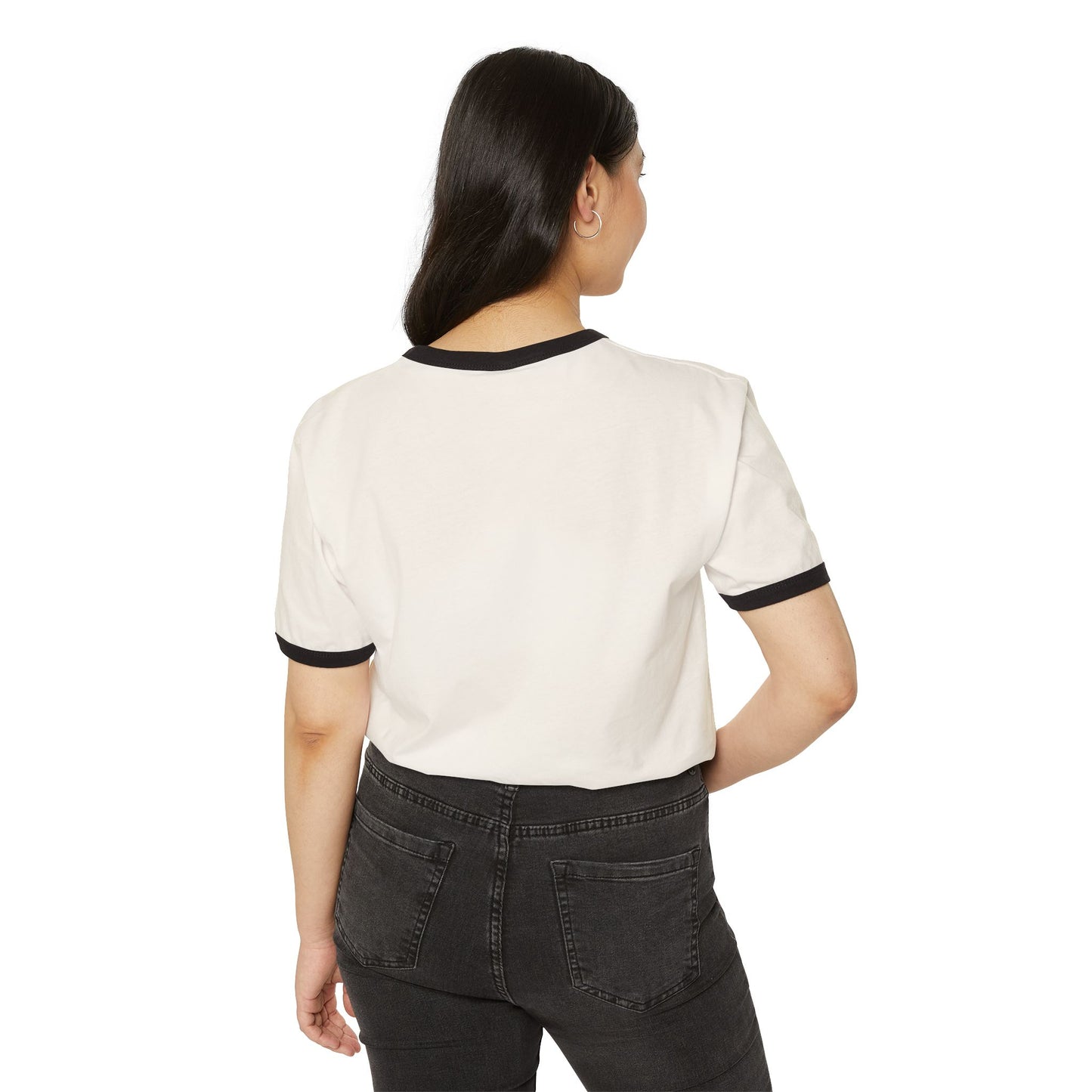 I Just Can't' unisex ringer Tee