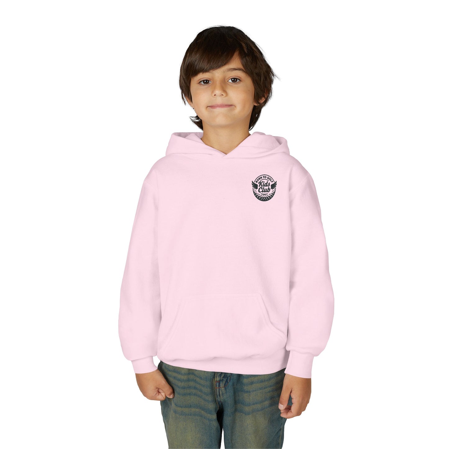 Club Eagle Born To Golf Youth Hoodie