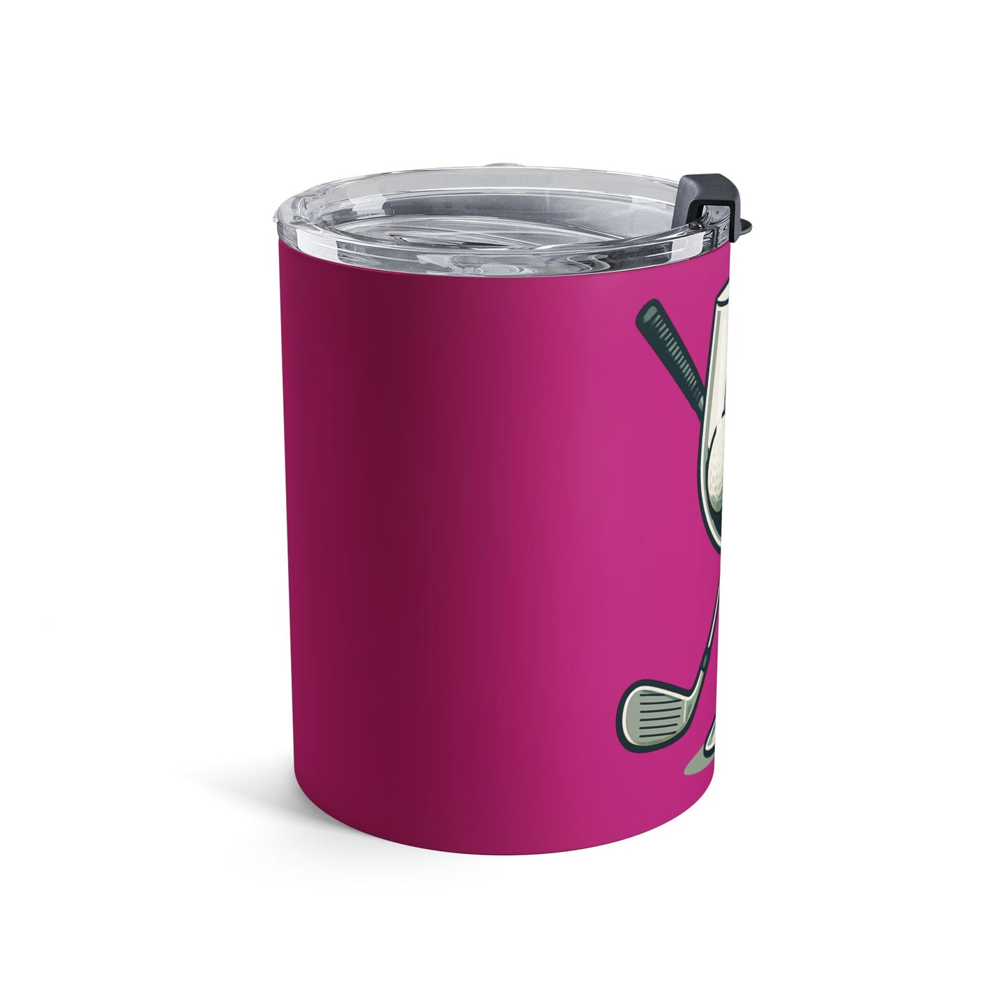 Hot Pink Wine Glass and Balls Whiskey/Wine Tumbler