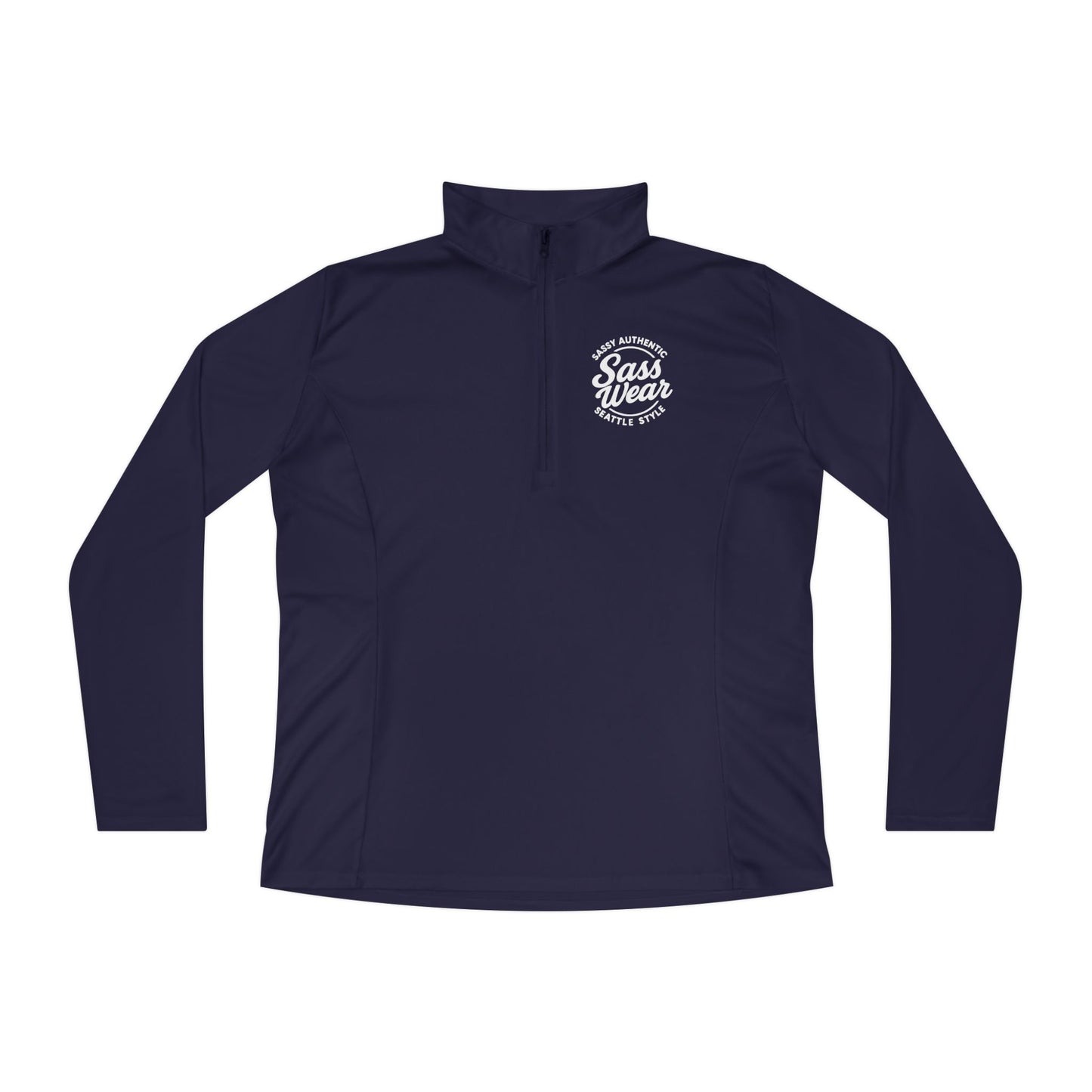 Sass Wear Ladies Quarter-Zip Pullover