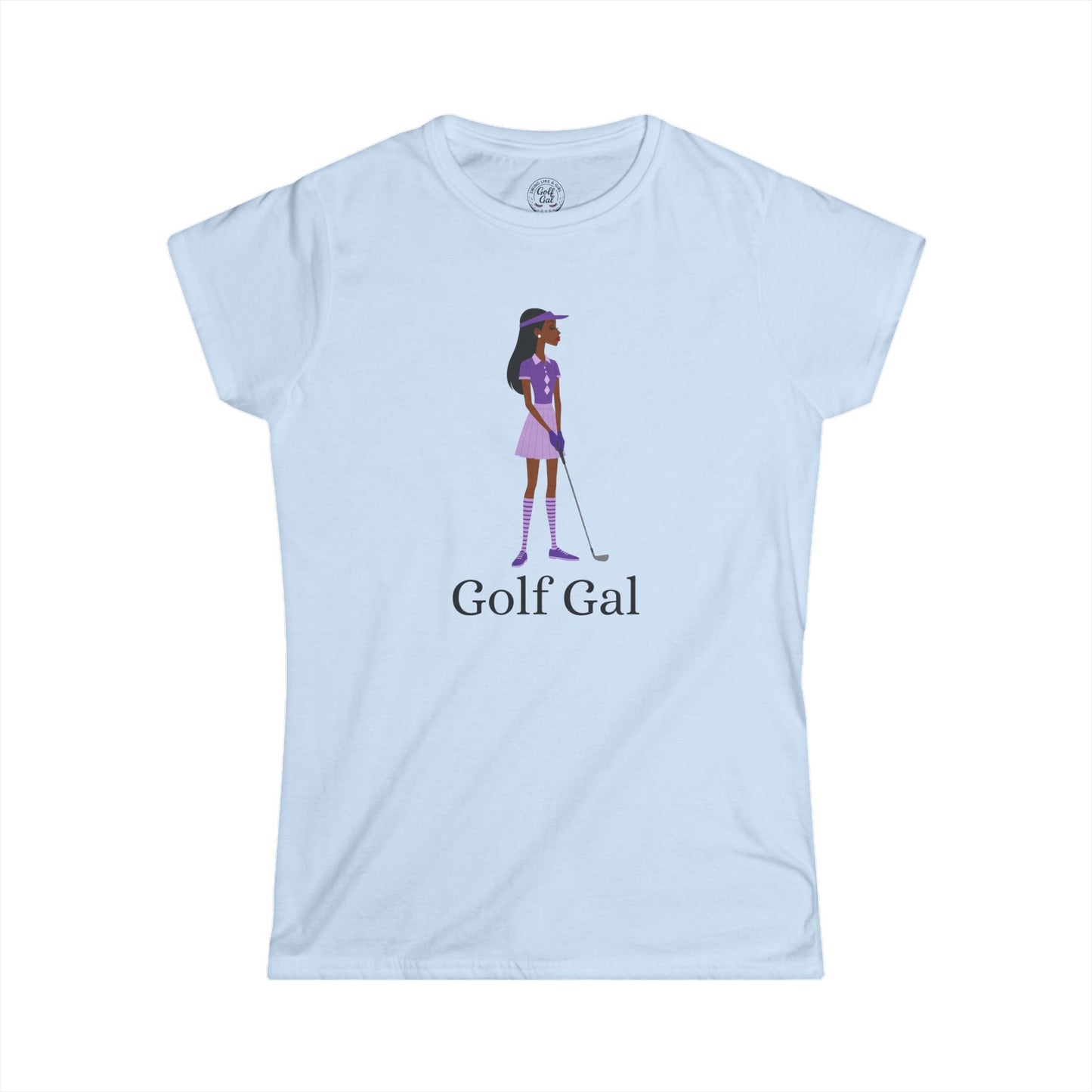Golf Gal Women's Softstyle Tee Violet