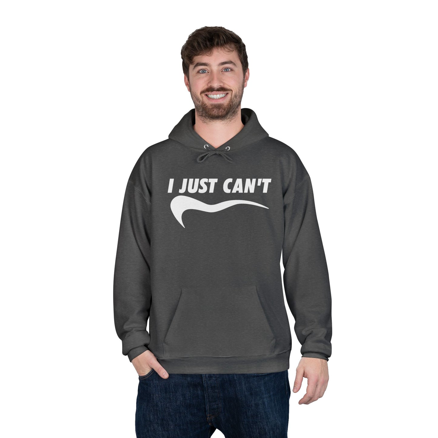I just Can't Unisex Eco-Friendly Hoodie