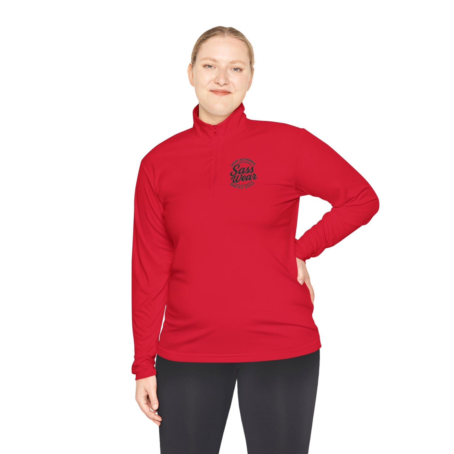 Sass Wear Unisex Quarter-Zip Pullover