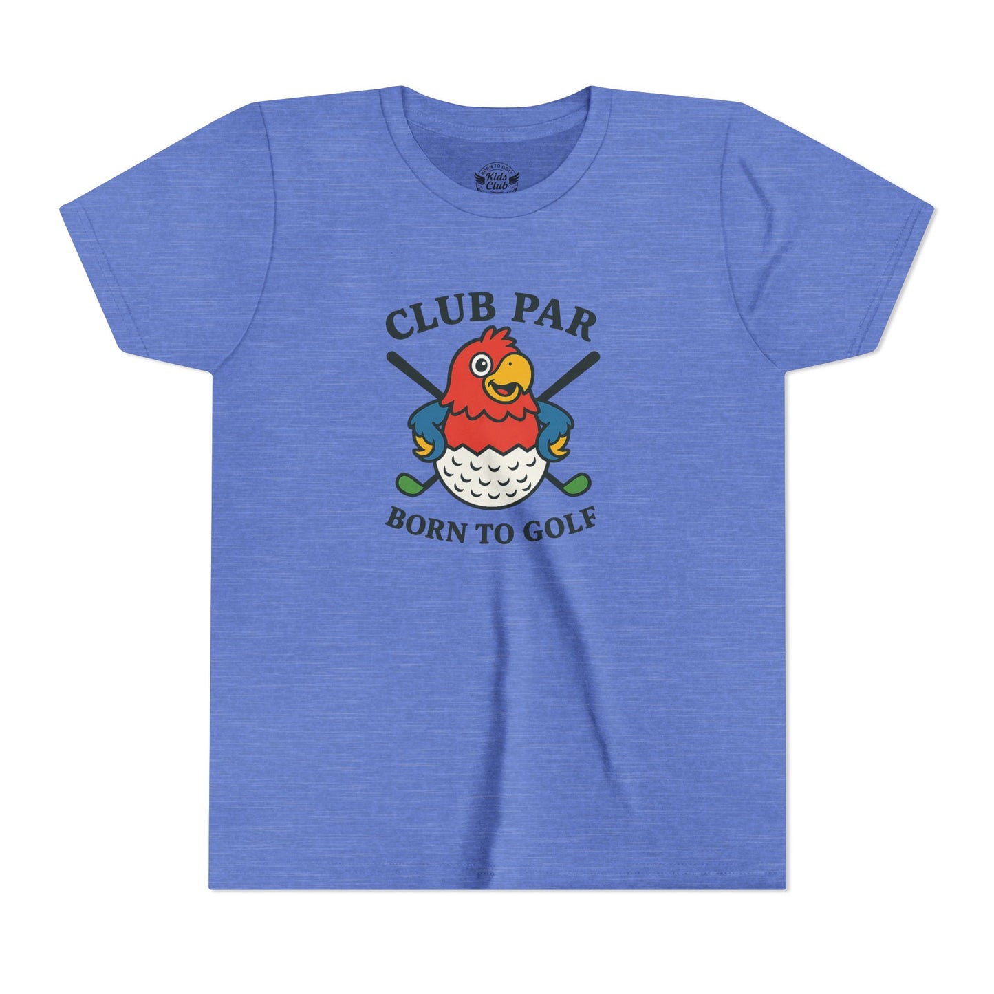 Club Par Golf Ball Born To Golf Youth Tee