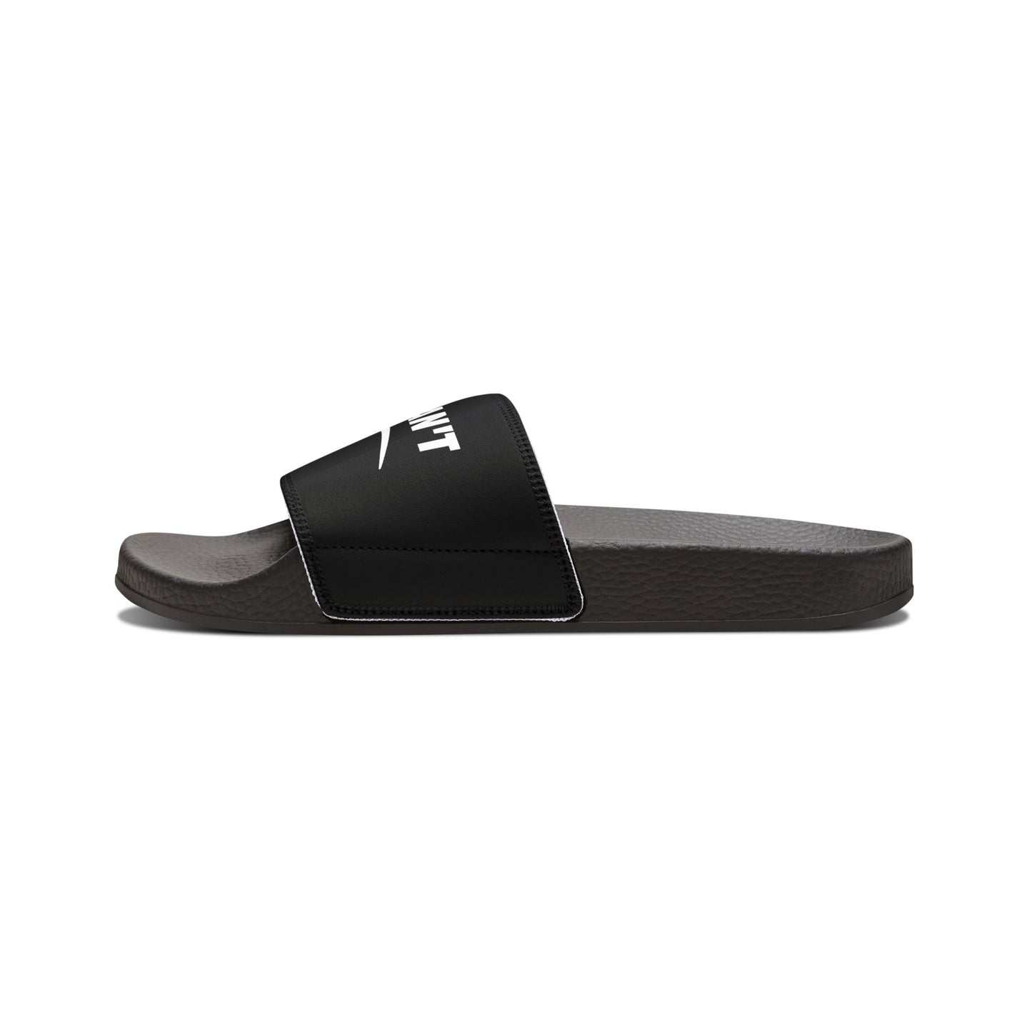 Black I Just Can't Youth Sandals