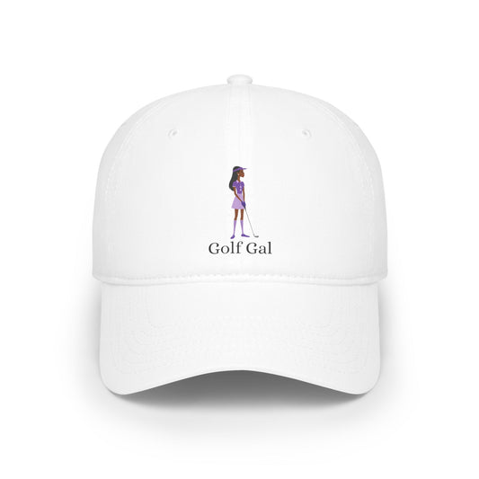 Golf Gal Low Profile Baseball Cap Violet