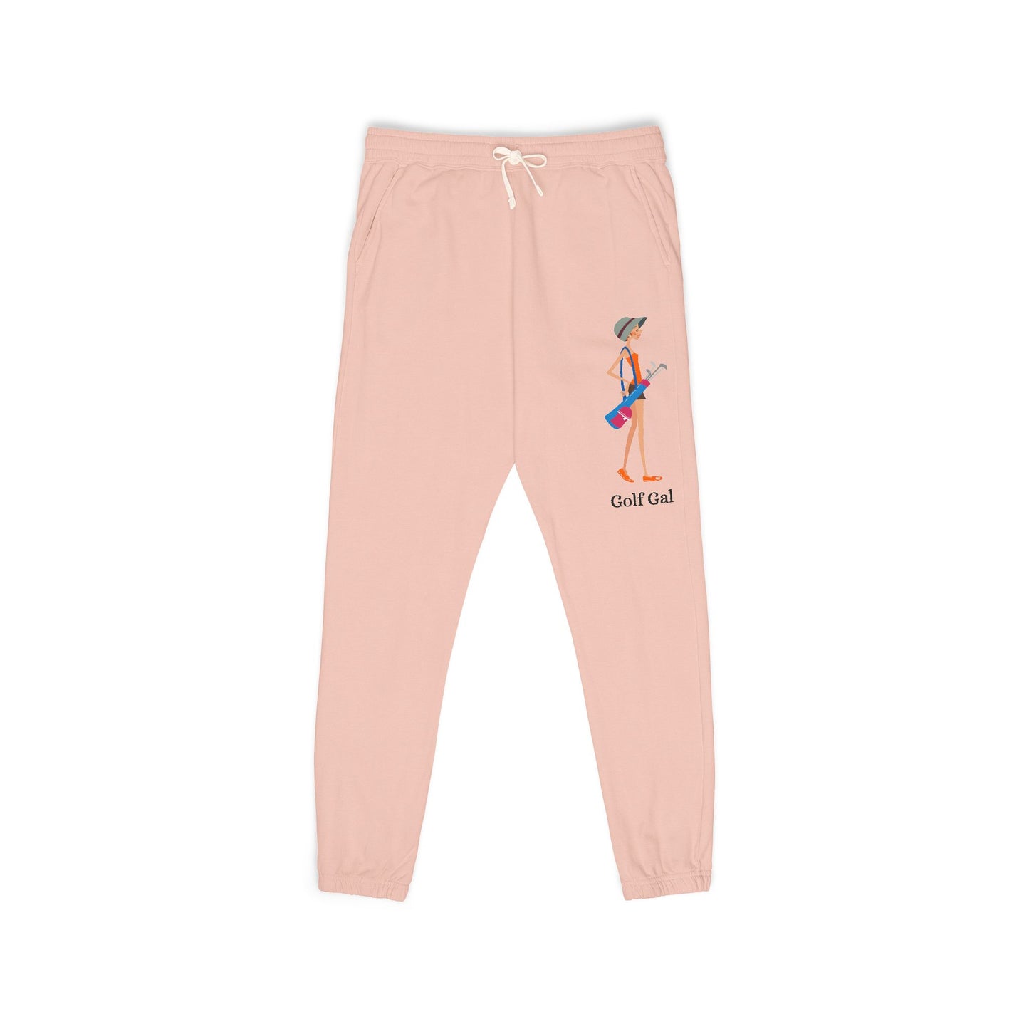 Golf Gal Garment-Dyed Fleece Sweatpants Poppy
