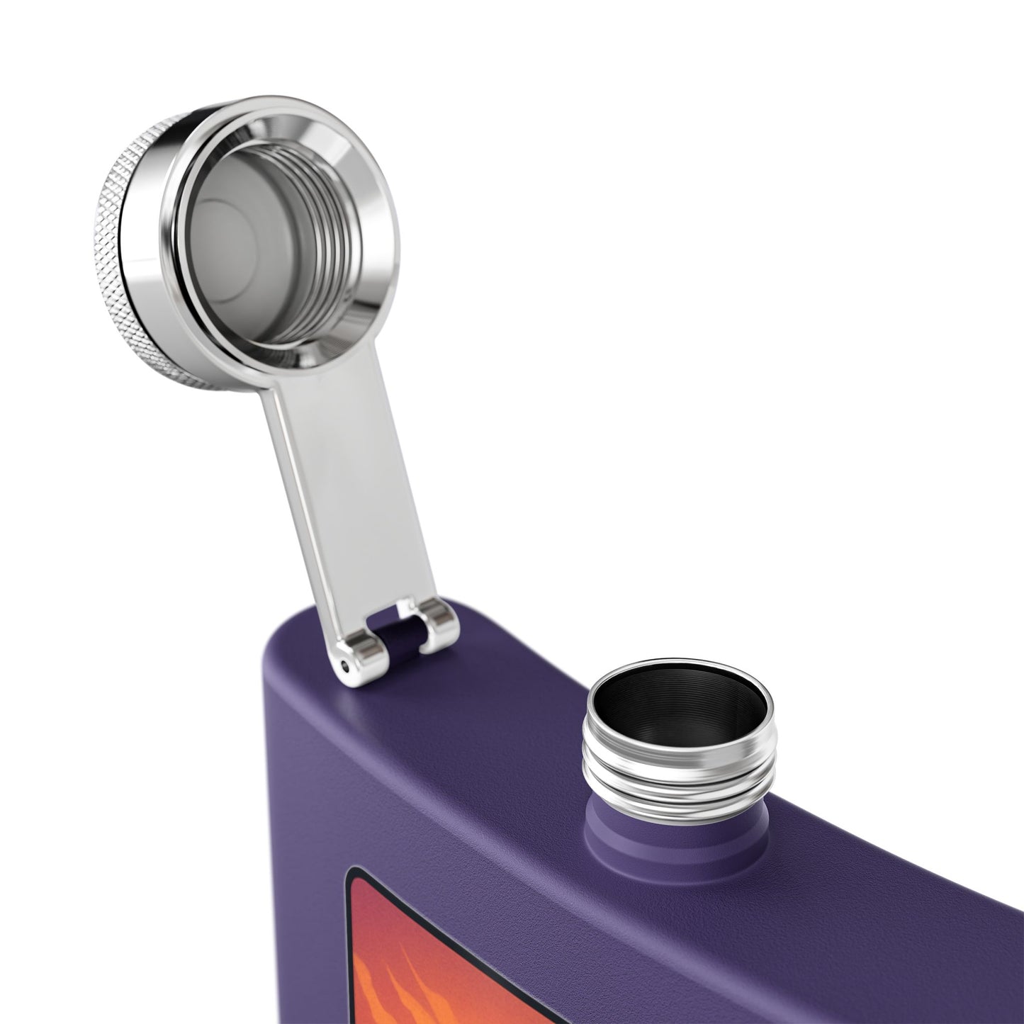 Wine Golf Sunset Flask