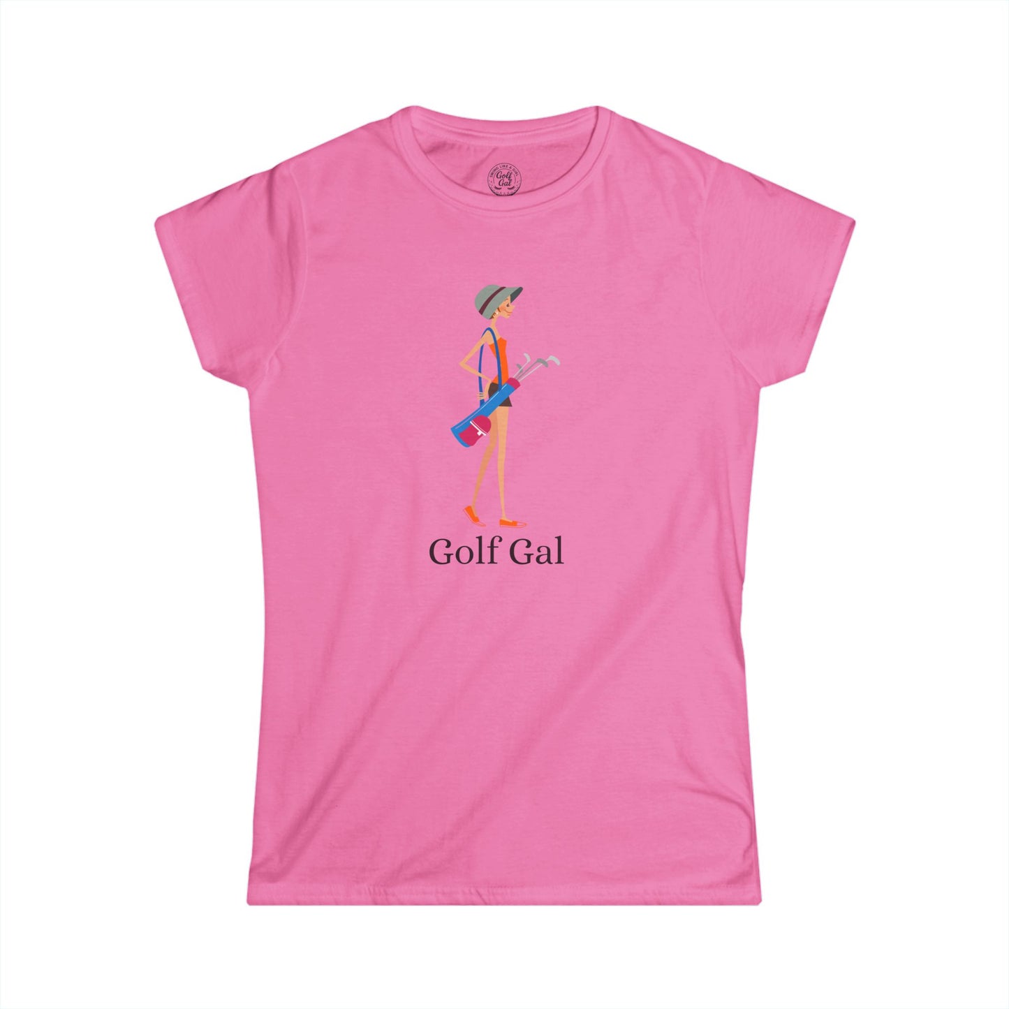 Golf Gal Women's Softstyle Tee Poppy