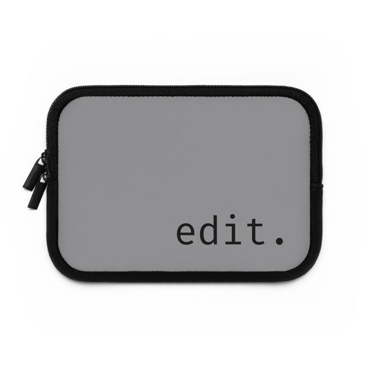 gray edit Laptop Sleeve