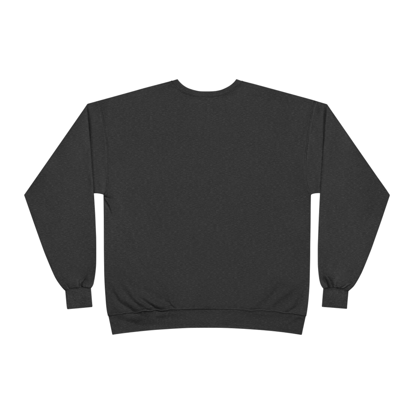 Sass Wear Unisex Eco-Friendly Crewneck Sweatshirt white logo