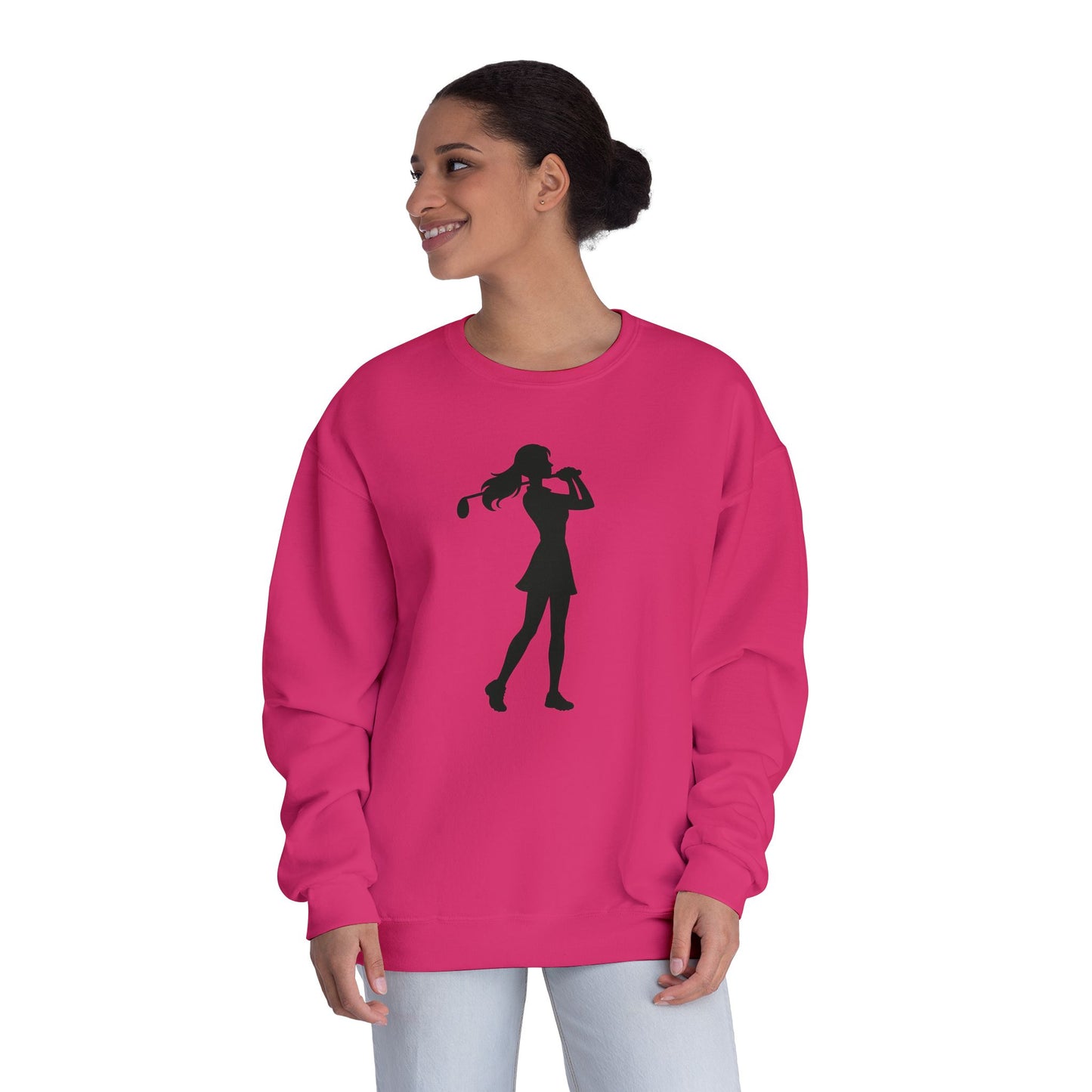 Golf Gal Silhouette Crewneck Sweatshirt