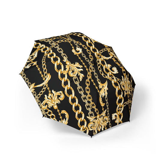 antique baroque Umbrella - Semi-Automatic Foldable Design