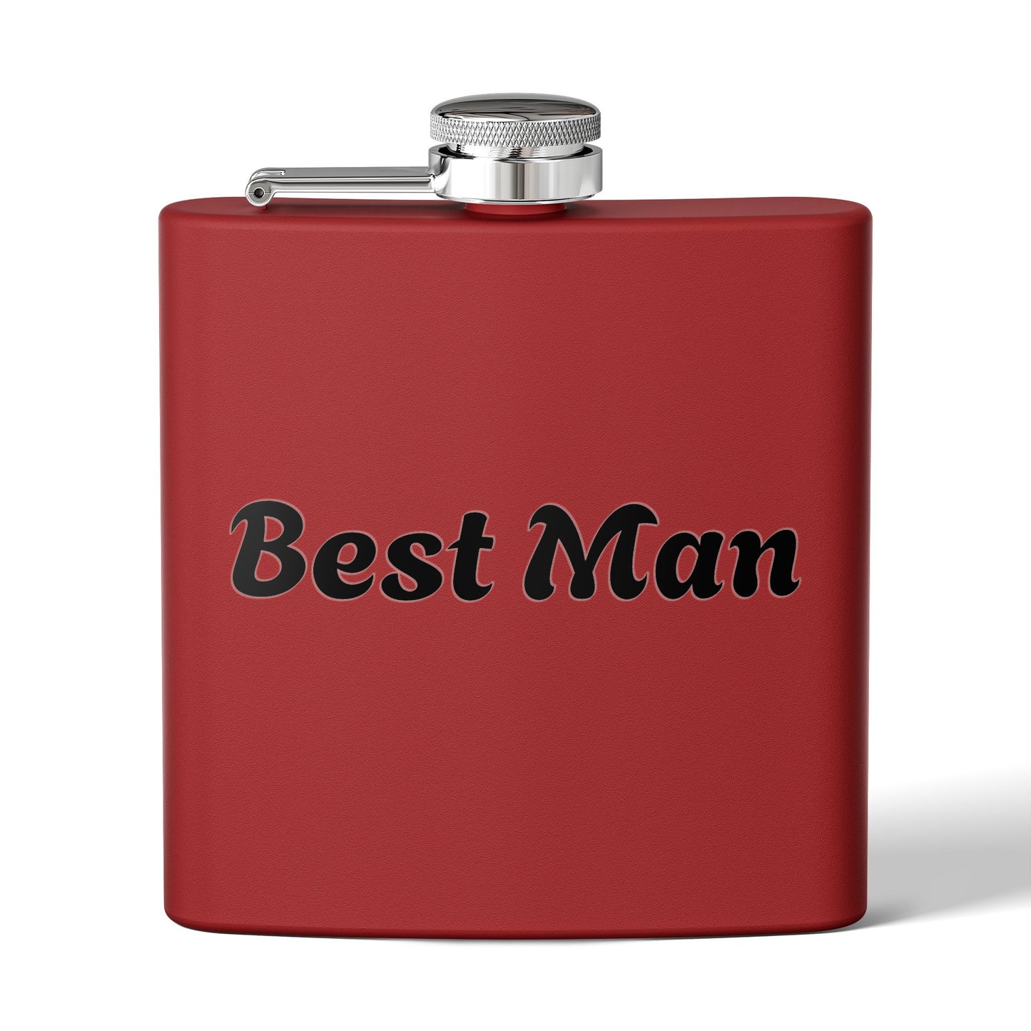 Best Man, Stainless Steel Flask