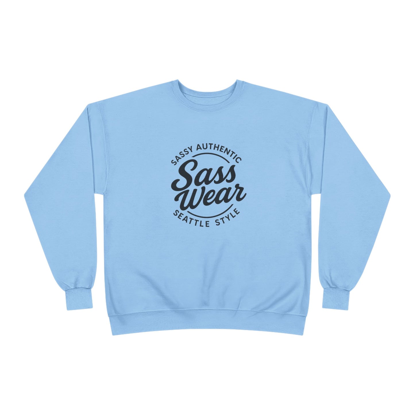 Sass Wear Unisex Eco-Friendly Crewneck Sweatshirt