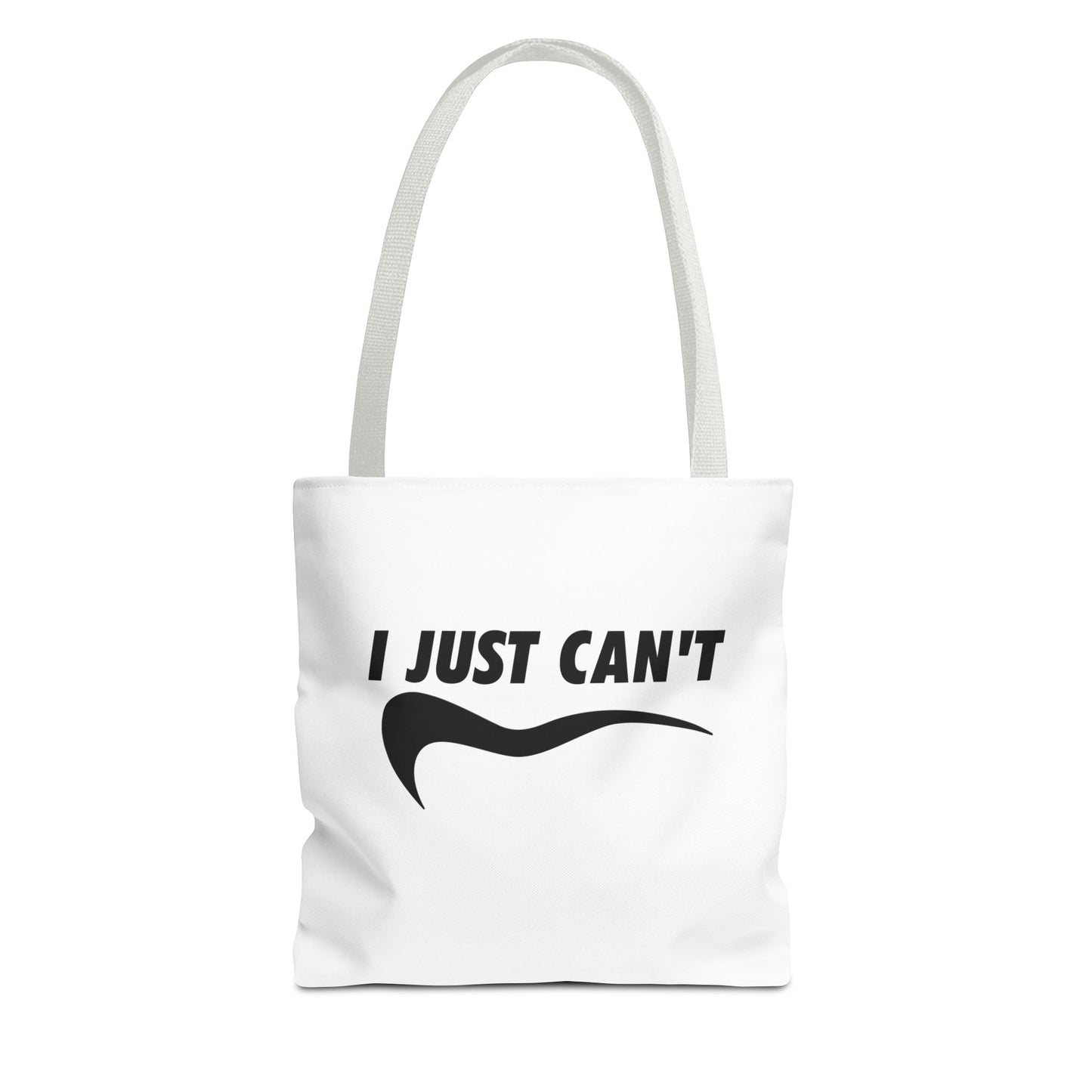 White I just can't Tote Bag