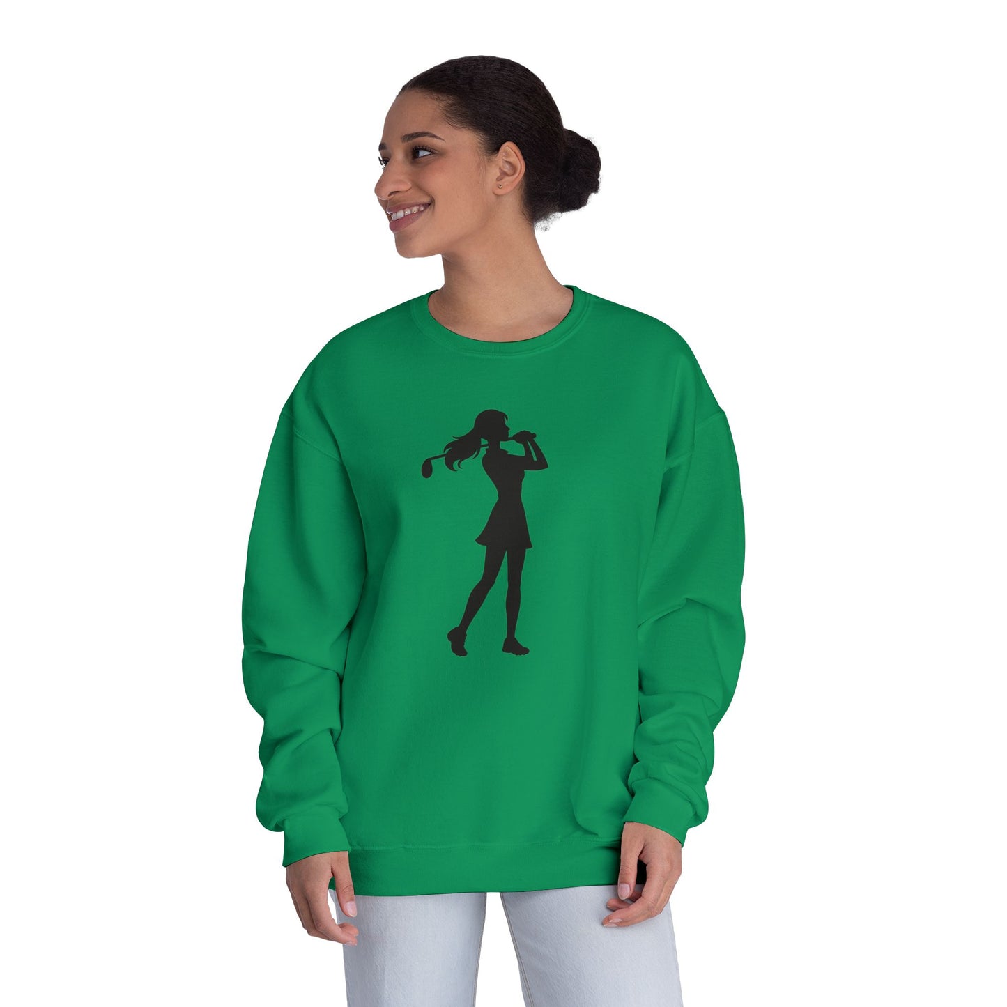 Golf Gal Silhouette Crewneck Sweatshirt