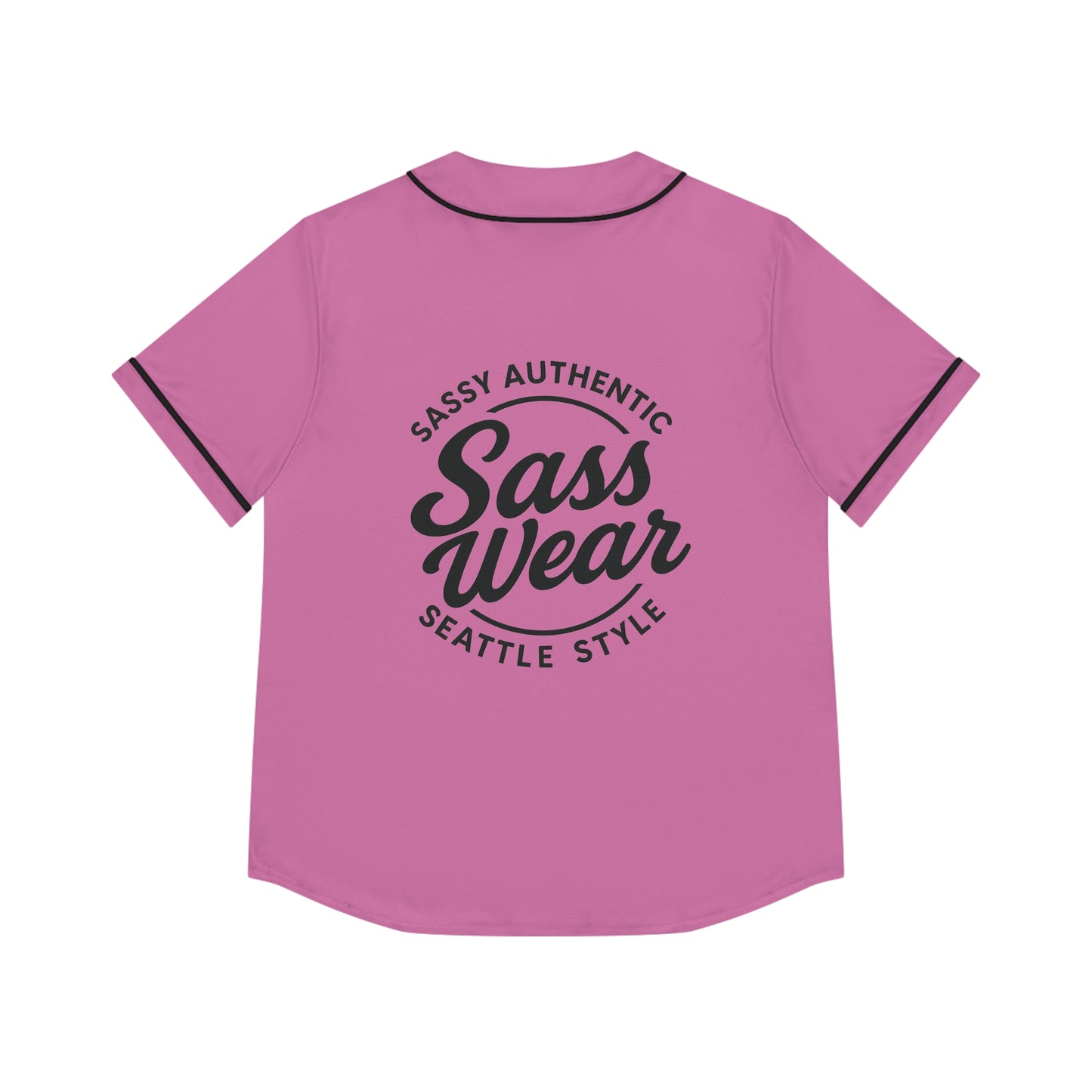Sass wear pink Baseball Jersey