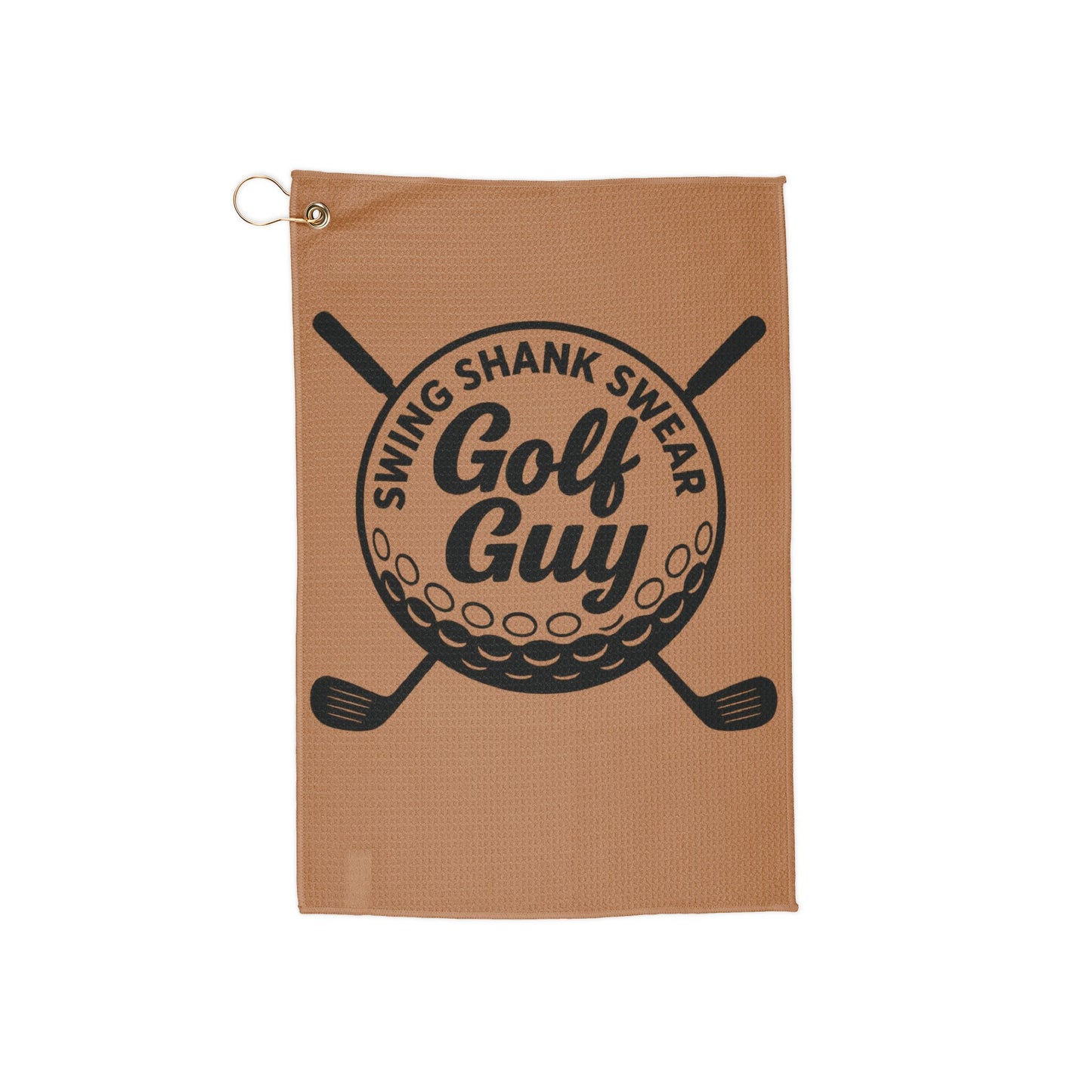 Golf Guy Swing Shank Swear Golf Towel