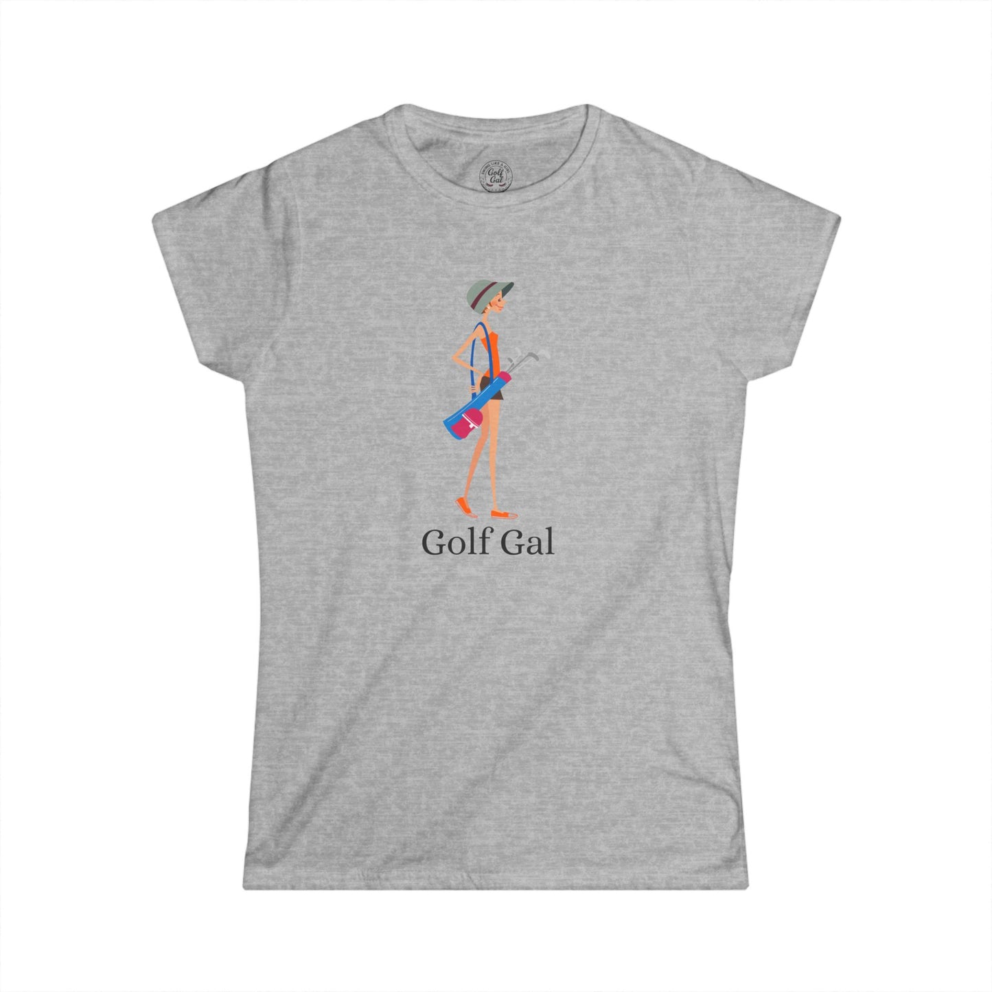 Golf Gal Women's Softstyle Tee Poppy