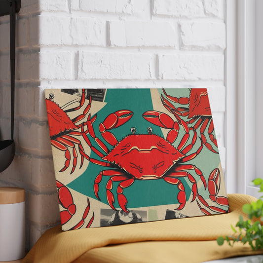 crab glass Cutting Board